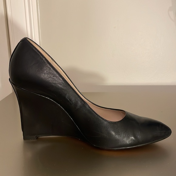 Clark’s - leather, pointed toe, wedge heel - size 9.5 - Picture 7 of 8